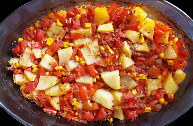 Red Bell Pepper Casserole