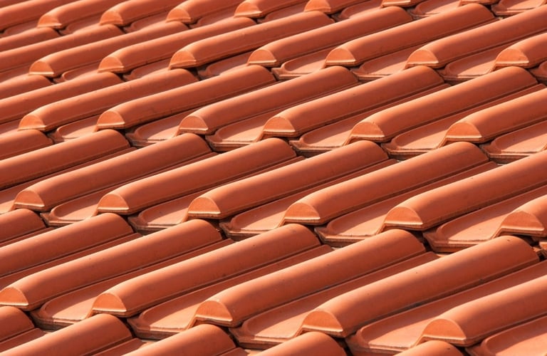 résine sur tuile imperméable