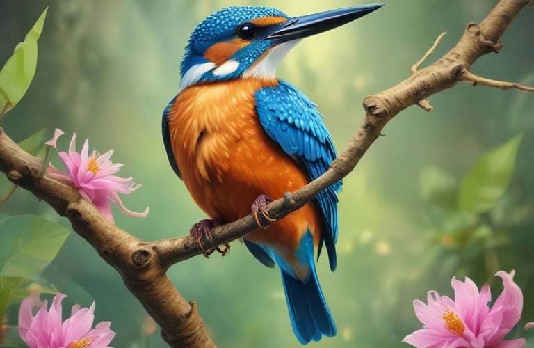 A vibrant and artistic representation of femininity celebrating life.