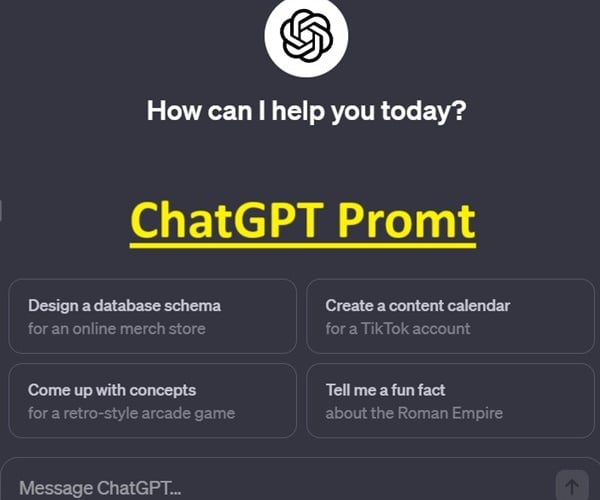ChatGPT Promt