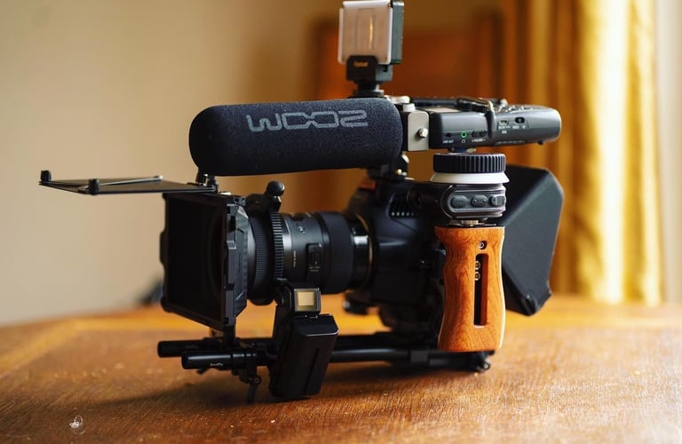 Blackmagic cinema camera professional video production London 852 Recordings