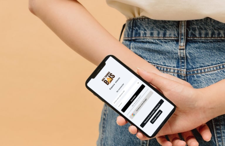 Application de MaxThomasBois pour commander du bois de chauffage