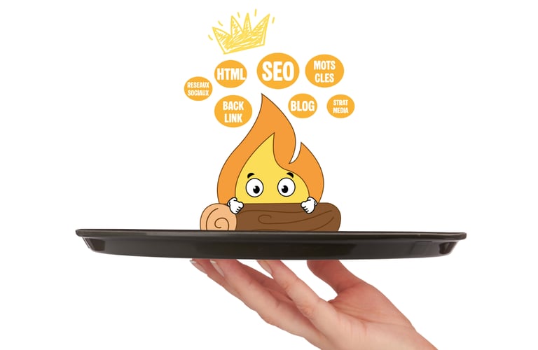 Maxima la flamme de MaxThomasBois est sur un tél et ca rapport aux fournisseurs du SEO et clients