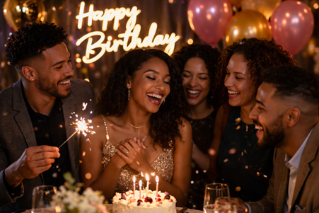 Birthday celebration example of GMC Exquisite Events