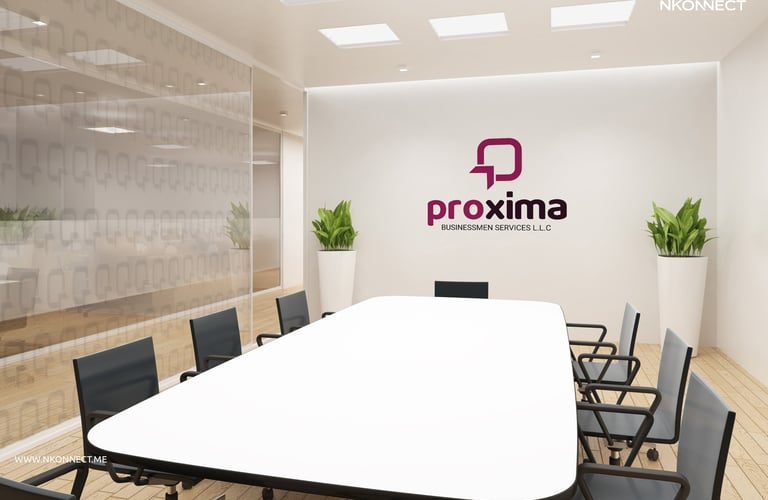 logo design office mockup