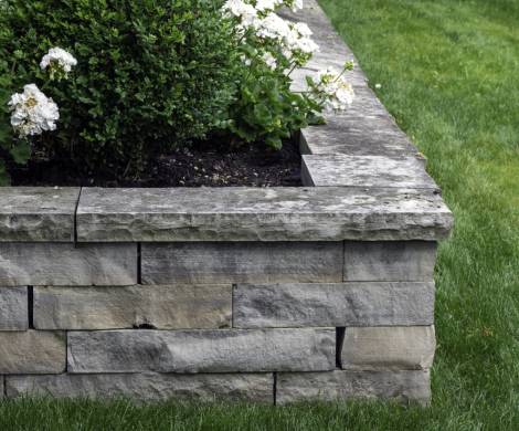 retaining wall for flower bed in gresham, oregon