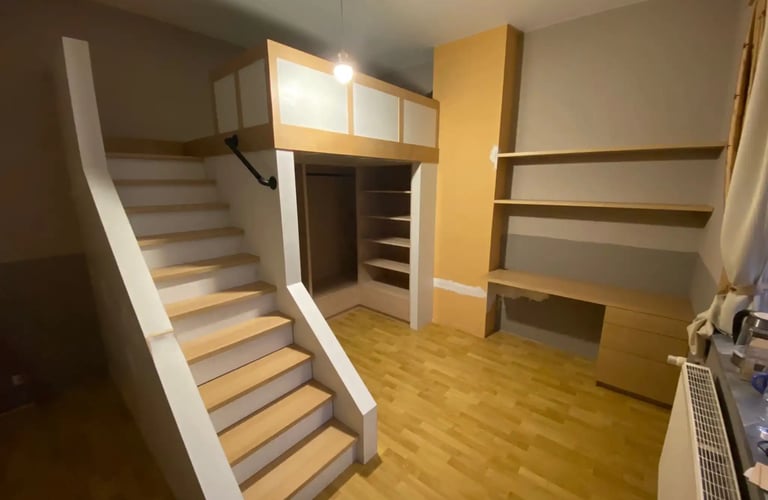 aménagement sous escalier