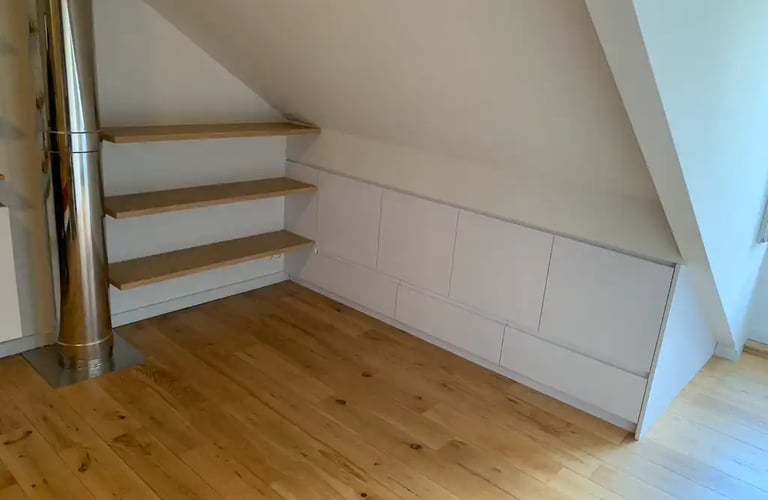 dressing sur mesure aménagement comble belgique