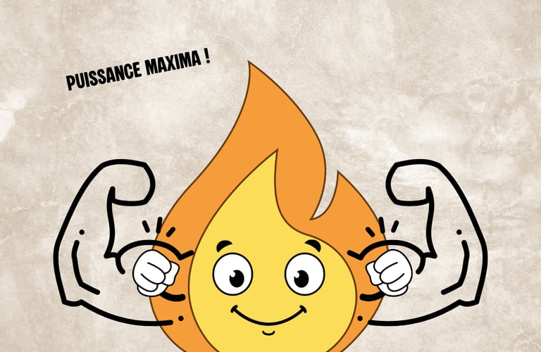 Maxima la flamme a des muscles par ce quelle est forte