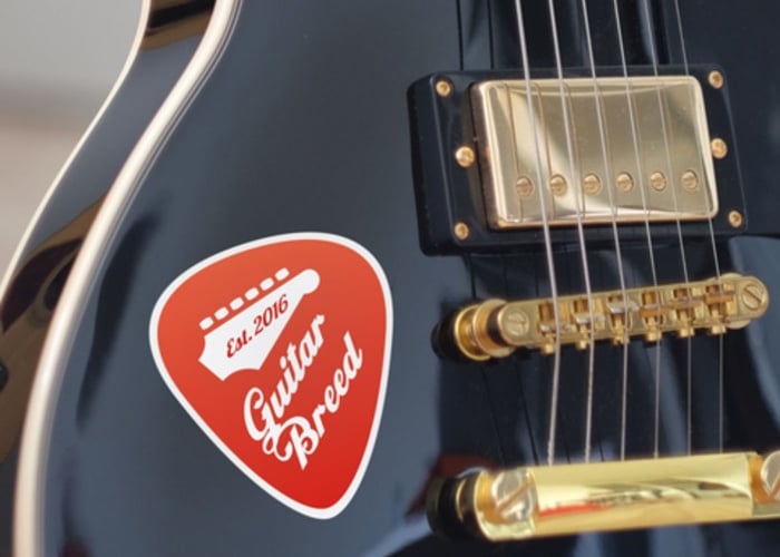 etichetta chitarra