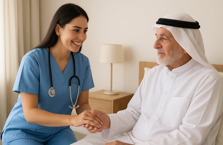 التمريض المنزلي في السعودية خدمات لايف سبورت (Life Sport) للرعاية الصحية المنزلية الشاملة