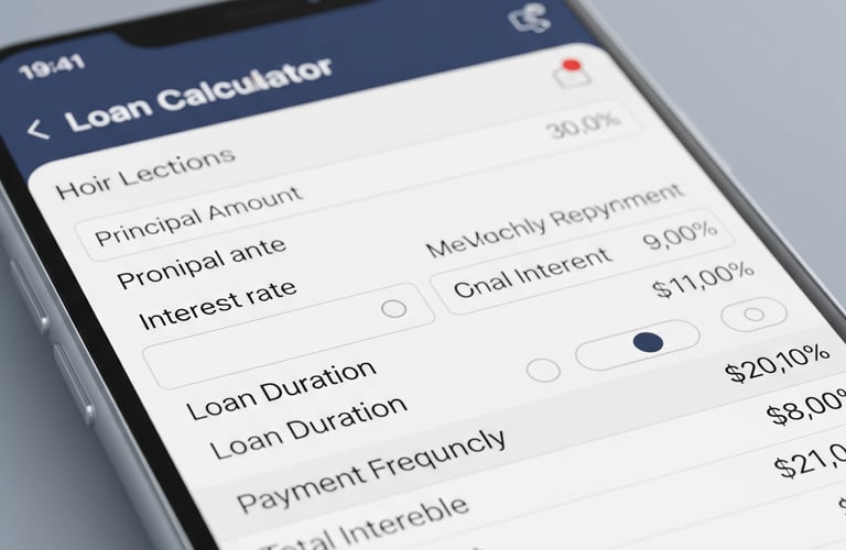 ToolPyx Loan and EMI Calculator – free online loan repayment schedule and EMI estimation tool.