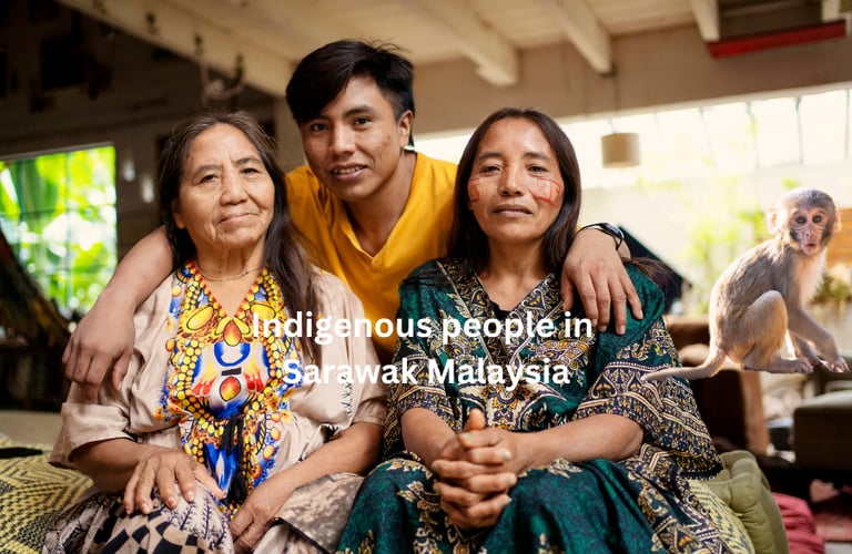 Indigenous people in Sarawak