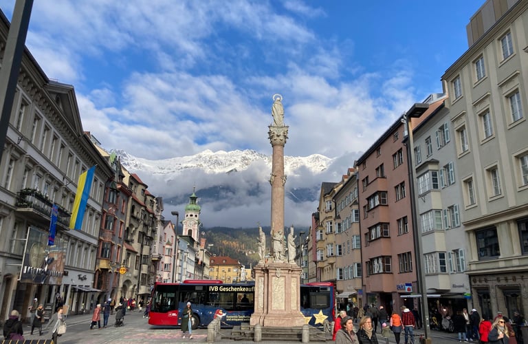Innsbruck town center
