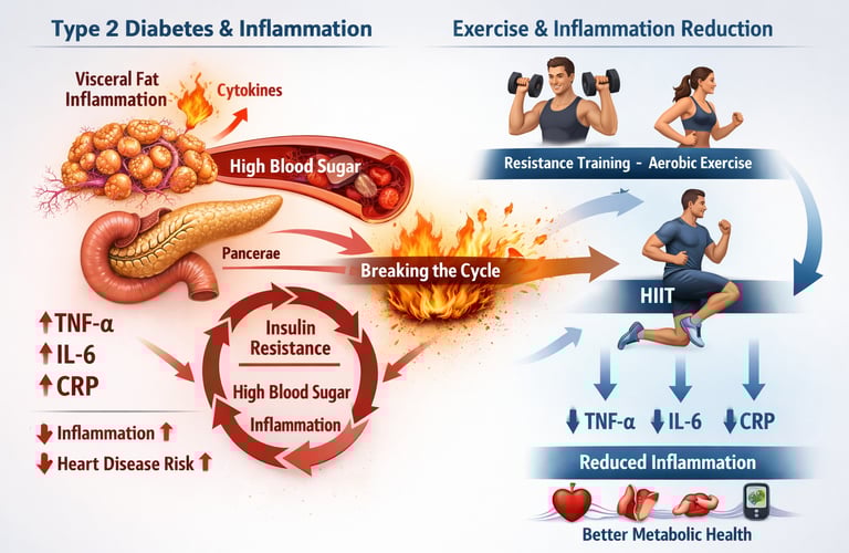 Why Combined Training is the ‘Gold Standard’ for Diabetes Inflammatory Control