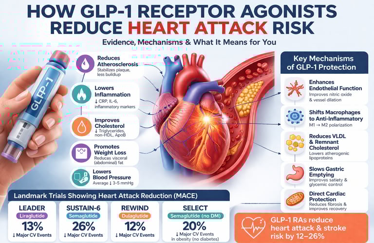 “Can GLP-1 Drugs Prevent Heart Attacks? New Trial Data Changes Everything”