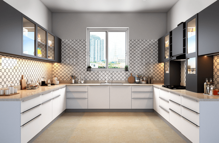 U-Shaped Kitchen Design