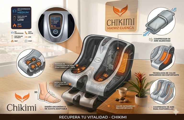 Más que un Masajeador, Alivio y confort