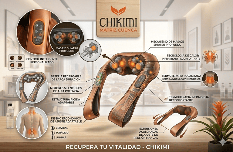 Anatomía del Alivio: Tecnología Shiatsu Pressura