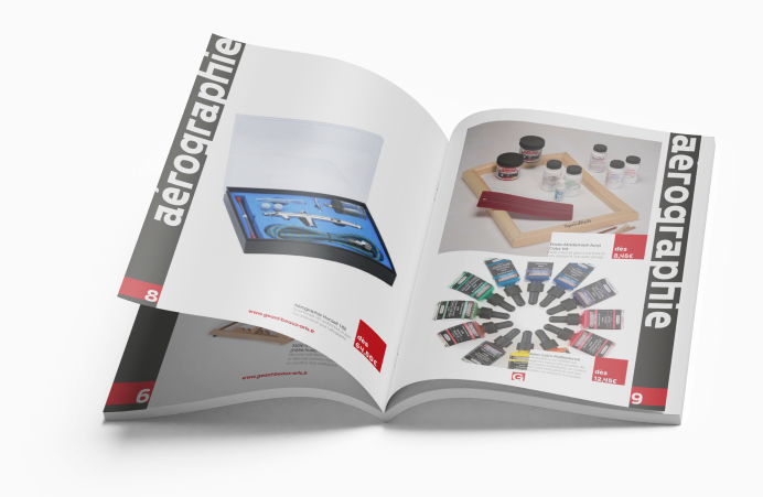 a product catalogue for the "geant des beaux arts"
