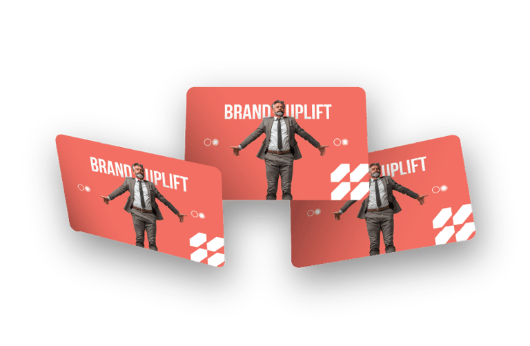 Beispielbild für Presentation Branding - 3 Bilder mit Model in Orange