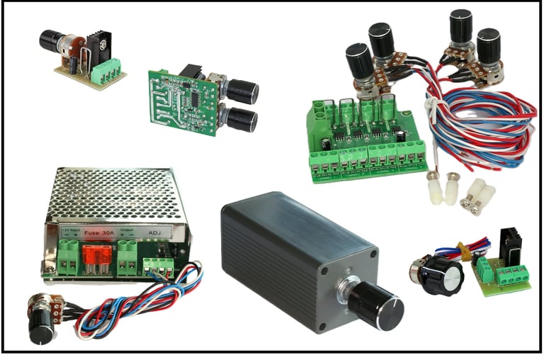 Electronic PWM dimmers for LED and incandescent lighting - single and multi-channel high output 