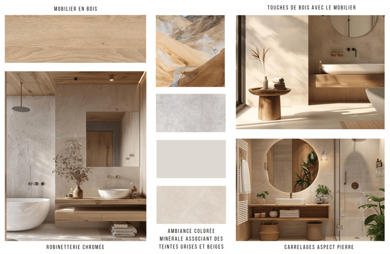 moodboard salle de bain
