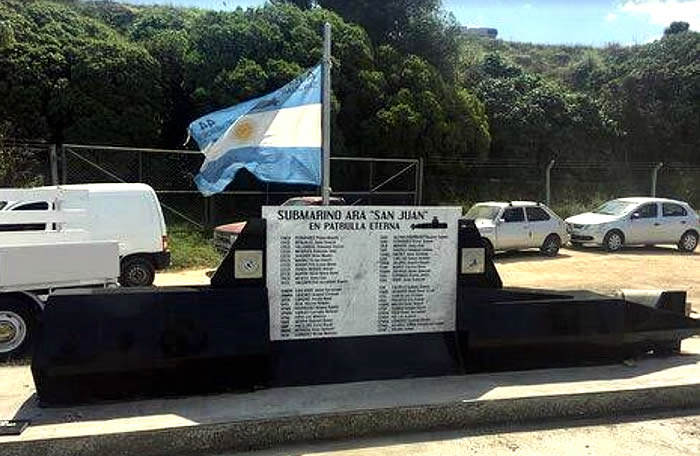 ARA San Juan Monumento Mar del Plata