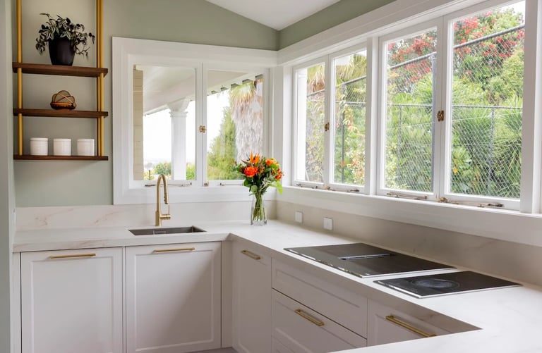 kitchen counter qualitas builders