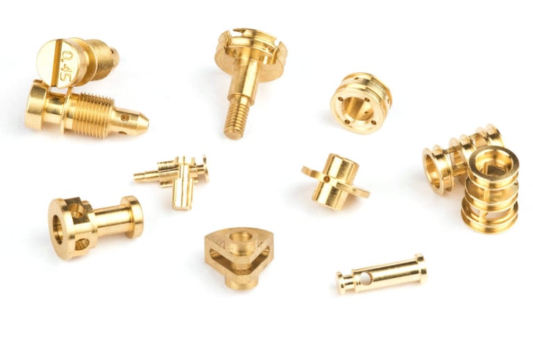 Precision Brass Turned Components | Litebow