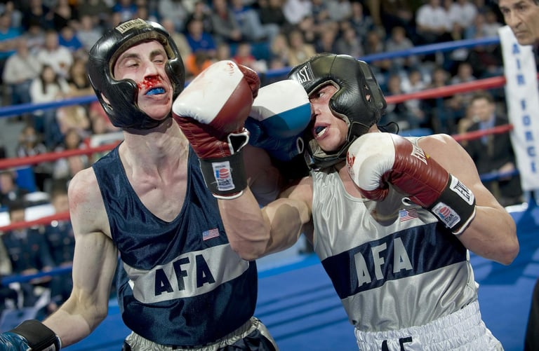 Headgear reduces concussion risk in boxing