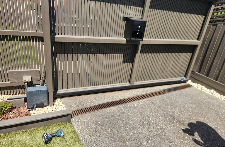 remote sliding gate