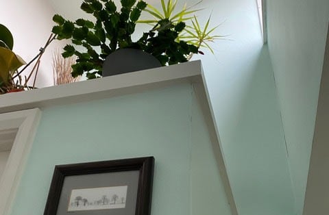 Photo of finished painted hallway in Bristol