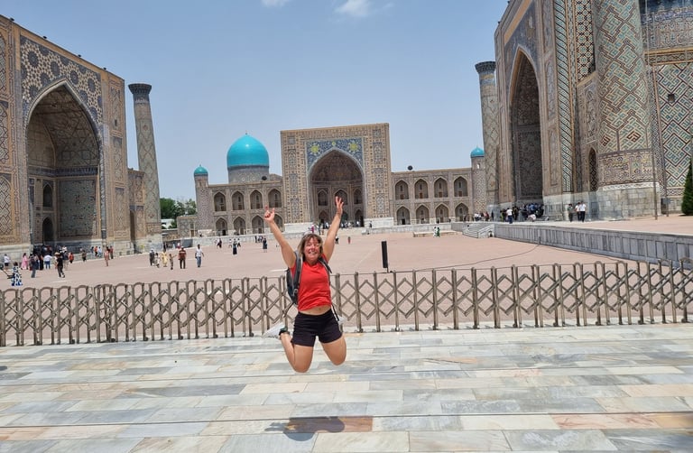 Place Registan Samarcande
