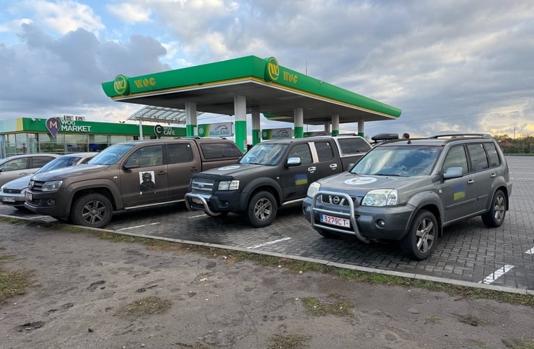 automobiliai ukrainai