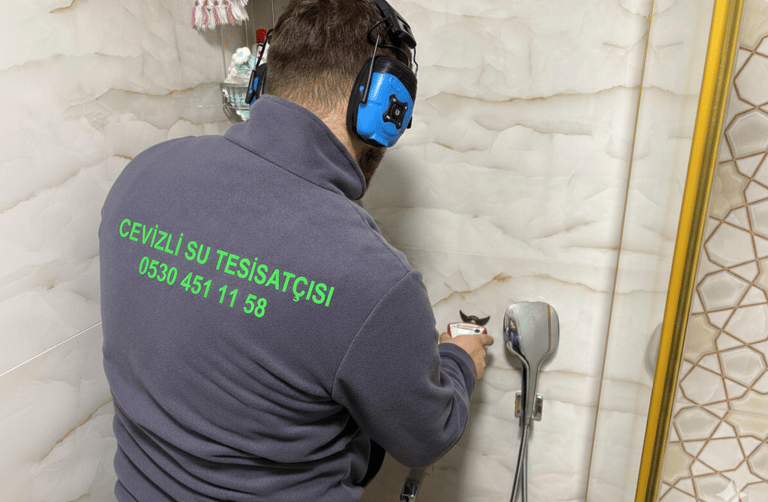 cihazla su kaçağı bulma