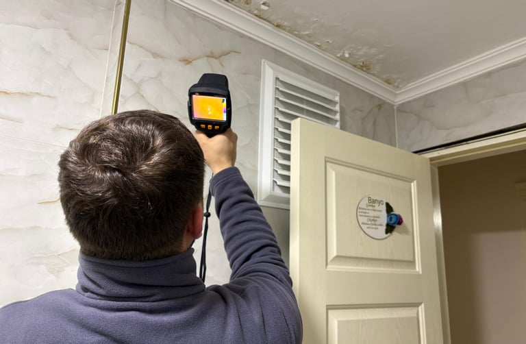 termal kamera ile kaçak tespiti