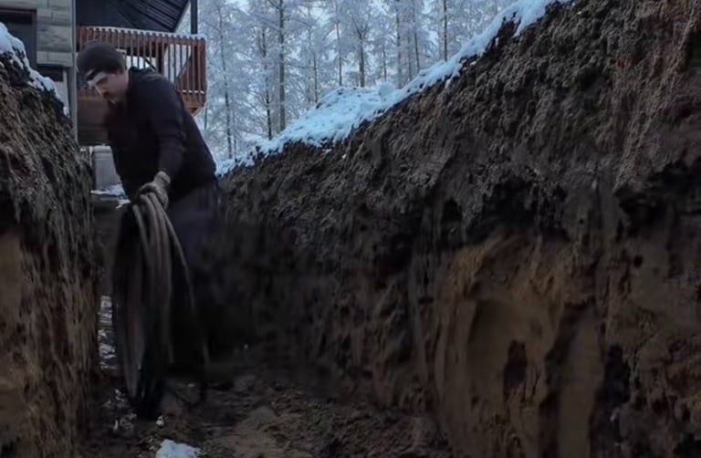 Génératrice afin d'alimenter une maison lors qu'il y a une panne de courant.