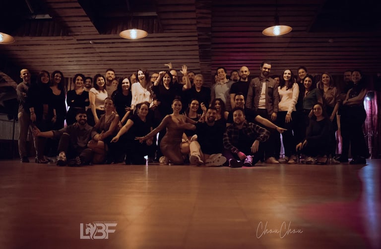 Photo avec tout les élèves après un Workshop