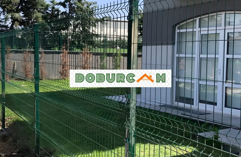 Bursa Panel çit Doburcam Yapı Tel Çit Bursa Yeşil Tel Bursa Yeşil Çit villalara panel çit bahçe 