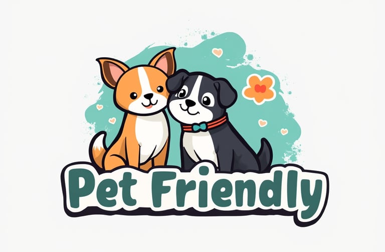 a dog and a cat sitting on a white background