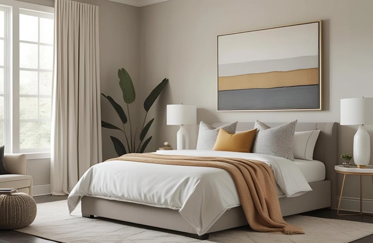 Neutral Color Palettes with a Pop