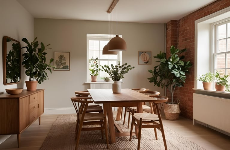 Dining hall design generates warmth