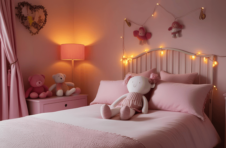Mauve Pink To This Children's Bedroom