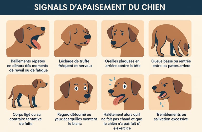 signaux apaisement du chien