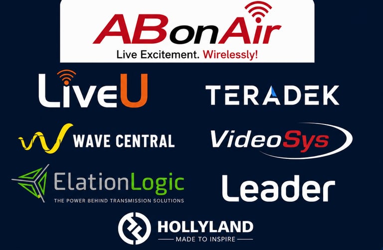 Wireless video transmission for live broadcast production