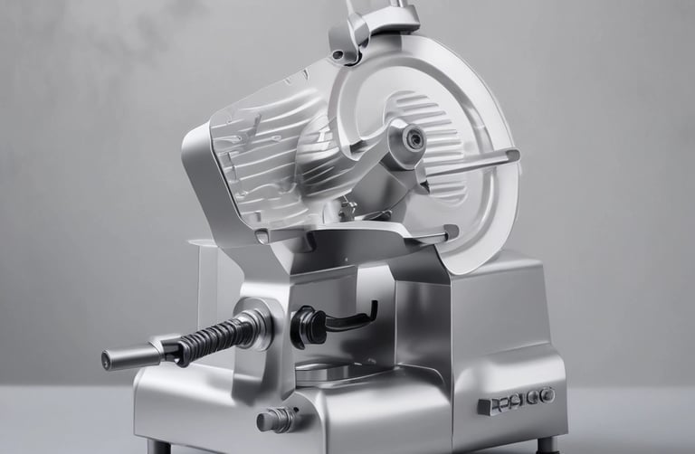 A stainless steel commercial oven with digital controls, glowing warmly inside.