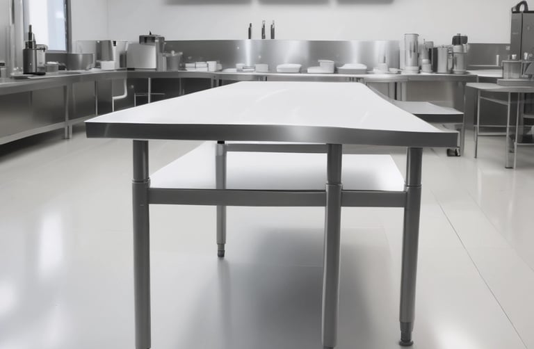 A sleek refrigeration unit stocked with fresh ingredients in a restaurant pantry.