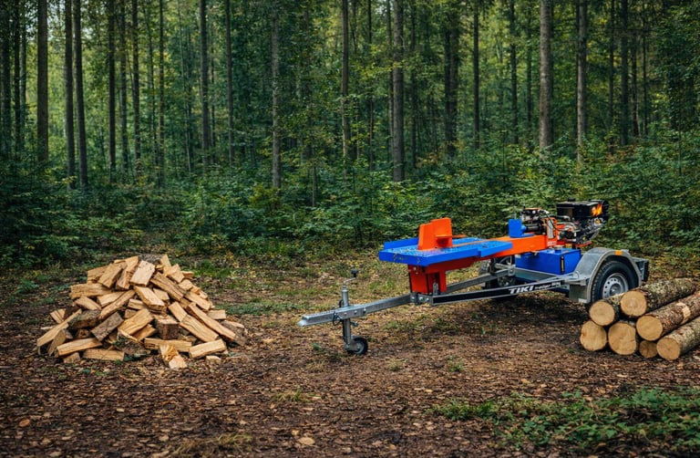 Malkų skaldyklės nuoma. Kaunas kauno raj, Profesionali  malkų skaldyklė