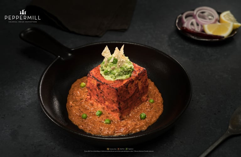 Indian restaurant photography